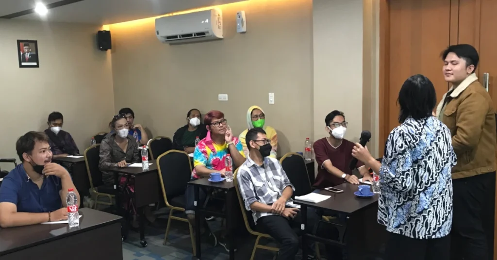 Foto: Kegiatan pembentukan Kelompok Pendukung Sebaya bagi Penyandang Disabilitas di Kota Bandung