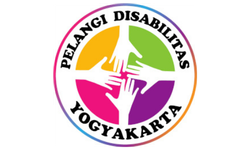 Logo Pelangi Disabilitas Yogyakarta